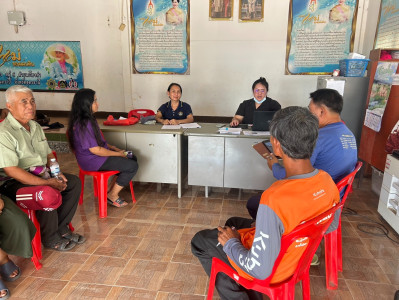 เข้าร่วมประชุมคณะกรรมการดำเนินการเพื่อขอเบิกเงินกู้กองทุนสงเคราะห์เกษตรกรโครงการสร้างความเข้มแข็งให้กับกลุ่มเกษตรกรเพื่อเข้าถึงแหล่งเงินทุนในการผลิตและการตลาด ... พารามิเตอร์รูปภาพ 1